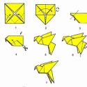 Оригами из треугольных модулей: оригами из треугольных модулей на примере вазы, кошки и зайца в японском стиле, совы и голубя с пошаговыми иллюстрациями и видеоматериалами Как сделать из модулей голубя