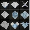 Оригами бантик: украшение для мужчины своими руками Схема бантика из бумаги